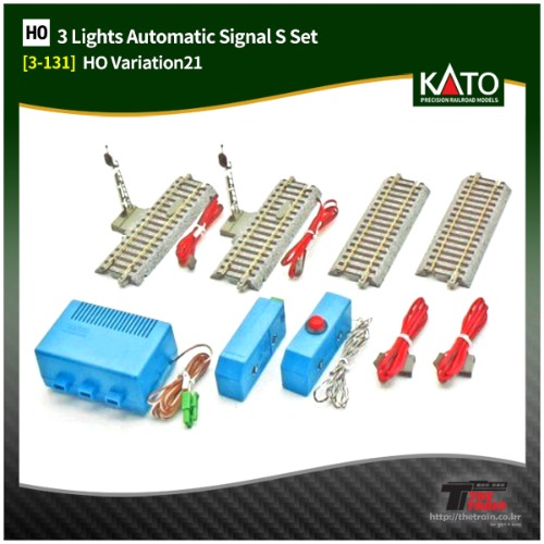 KATO 3-131 HV21 3Lights Automatic Signal S Set