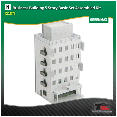 GM2187 Business Building 5Story Basic Set Assembled Kit