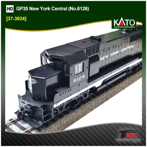 KATO 37-3024 (HO) GP35 New York Central (No.6126)