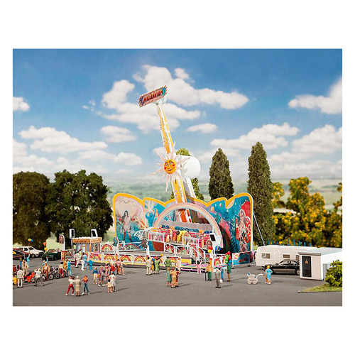 F140429 Rainbow Millenium Amusement park ride