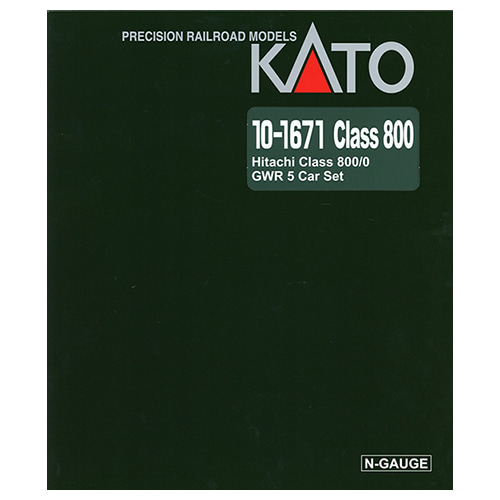 KATO 10-1671 Hitachi Class 800/0 GWR 5Car Set