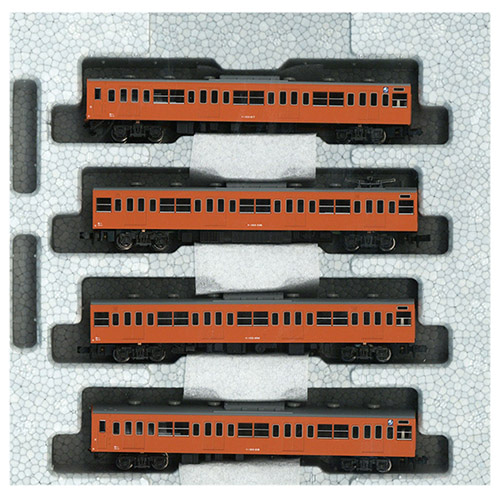 KATO 10-1743B Series 103 `Orange` Basic 4 Car Set