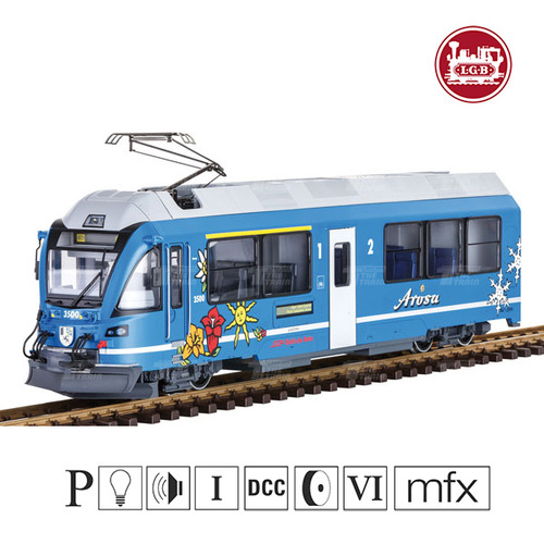 L21225 RhB Class ABe 8/12 &quot;Allegra&quot; Powered Rail Car Train