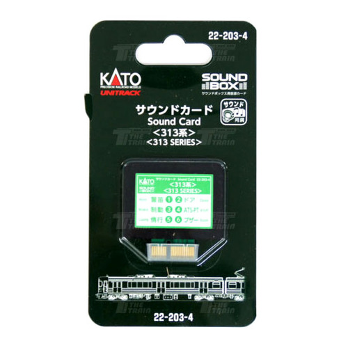 KATO 22-203-4 Sound Card Series 313 [for Sound Box]