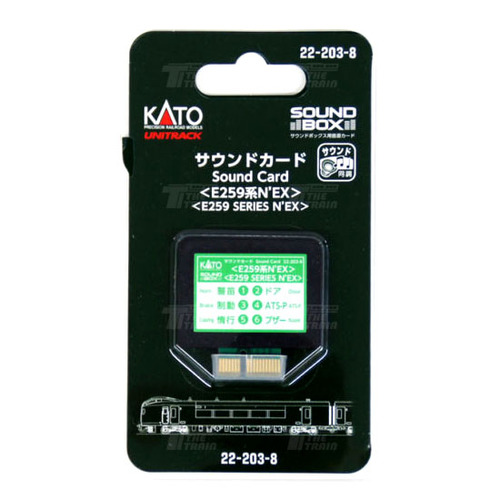KATO 22-203-8 Sound Card Series E259-NEX [for Sound Box]