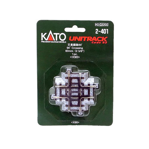 KATO 2-401 Unitrack 90 degree Crossing 60mm