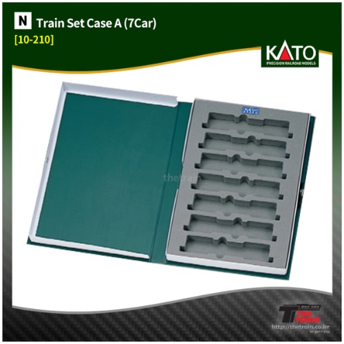 KATO 10-210 Train Set Case A (7Car)