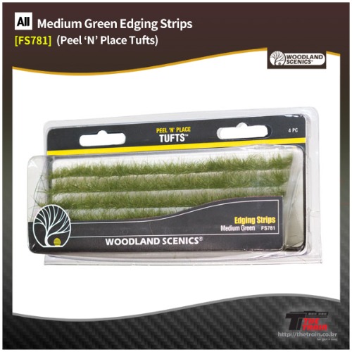 FS781 Medium Green Edging Strips