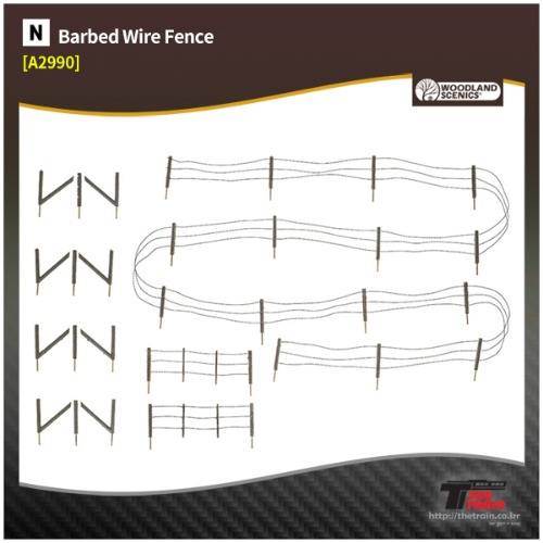 A2990 Barbed Wire Fence