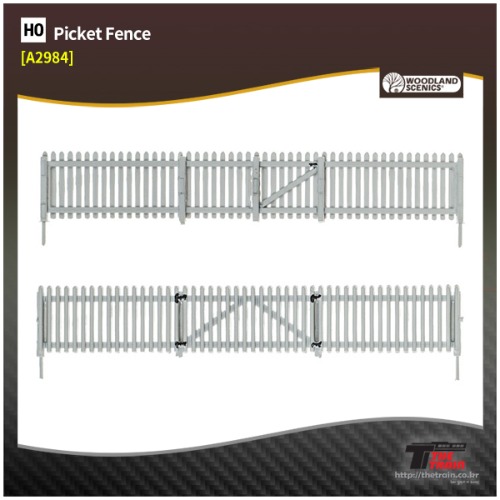 A2984 [HO] Picket Fence