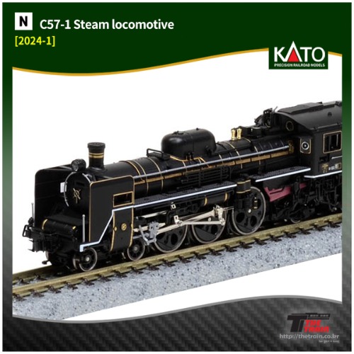 kato 2024-1 Steam locomotive C57-1