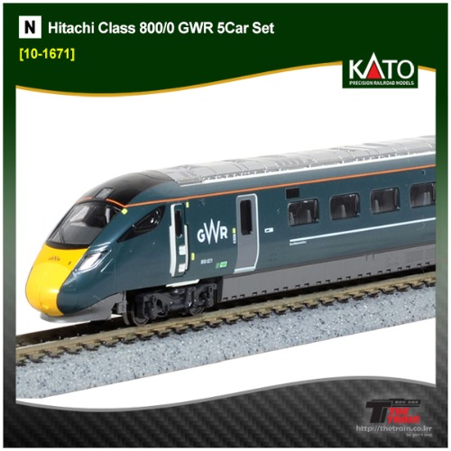 KATO 10-1671 Hitachi Class 800/0 GWR 5Car Set