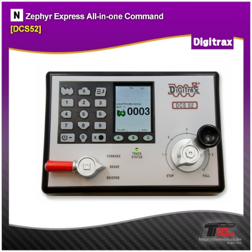 Digitrax DCS52 Zephyr Express All-in-one Command