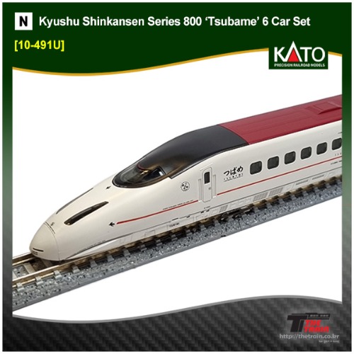 KATO 10-491U Kyushu Shinkansen Series 800 &#039;Tsubame&#039; 6 Car Set (중고)