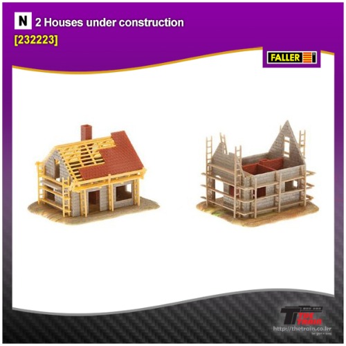 FA232223 2 Houses under construction