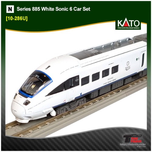 KATO 10-286U Series 885 White Sonic 6 Car Set (중고)