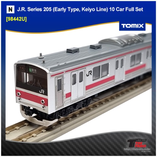 TOMIX 98442U J.R. Series 205 (Early Type, Keiyo Line) 10 Car Full Set (중고)