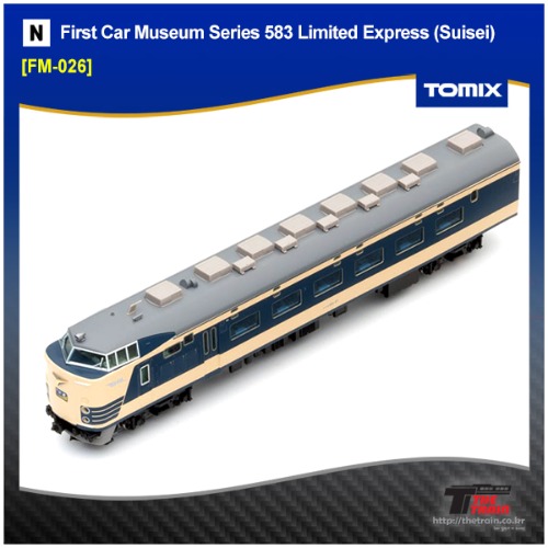 TMF026 First Car Museum Series 583 Limited Express (Suisei)