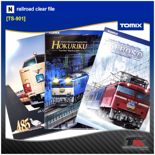 TOMIX TS-901 railroad clear file