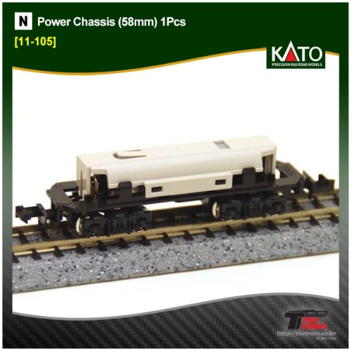 KATO 11-105 Power Chassis (58mm) 1Pcs