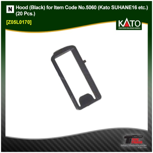 KATO Z05L0170 Hood (Black) for Item Code No.5060 (Kato SUHANE16 etc.) 20 Pcs.