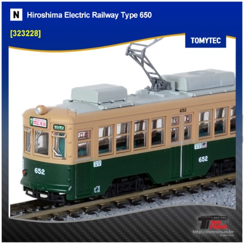 TOMYTEC 323228 Hiroshima Electric Railway Type 650