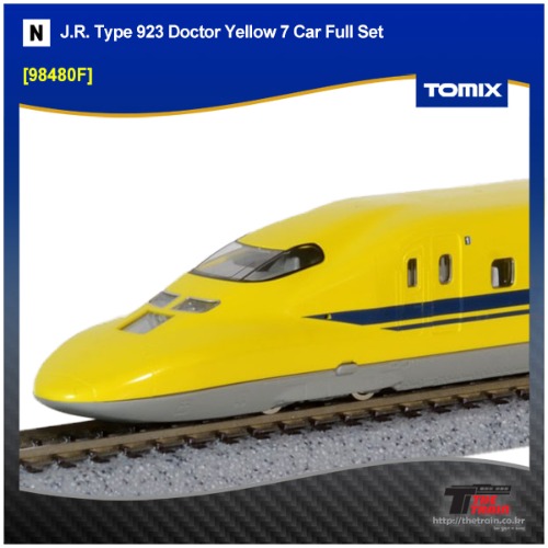 TOMIX 98480F J.R Type 923 Doctor Yellow 7 Car Full Set