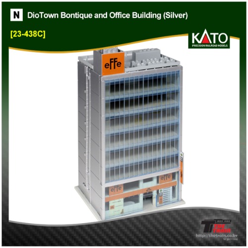 KATO 23-438C DioTown Bontique and Office Building (Silver)
