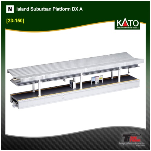 KATO 23-150 Island Suburban Platform DX A