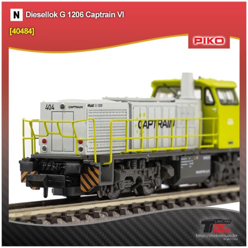 PIKO 40484 N-Diesellok G 1206 Captrain VI