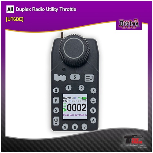 Digitrax UT6DE Duplex Radio Utility Throttle