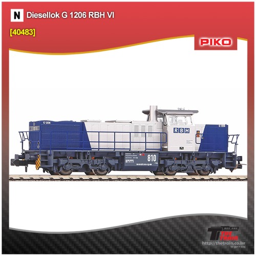 PIKO 40483 N-Diesellok G 1206 RBH VI